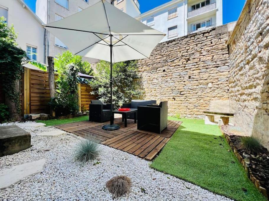 L'Eden, Apt 4 Prs Avec Jardin En Centre Ville Dijon Exterior foto